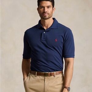 ❤️ 💙 Ralph Lauren Dark Blue Polo with Red Logo